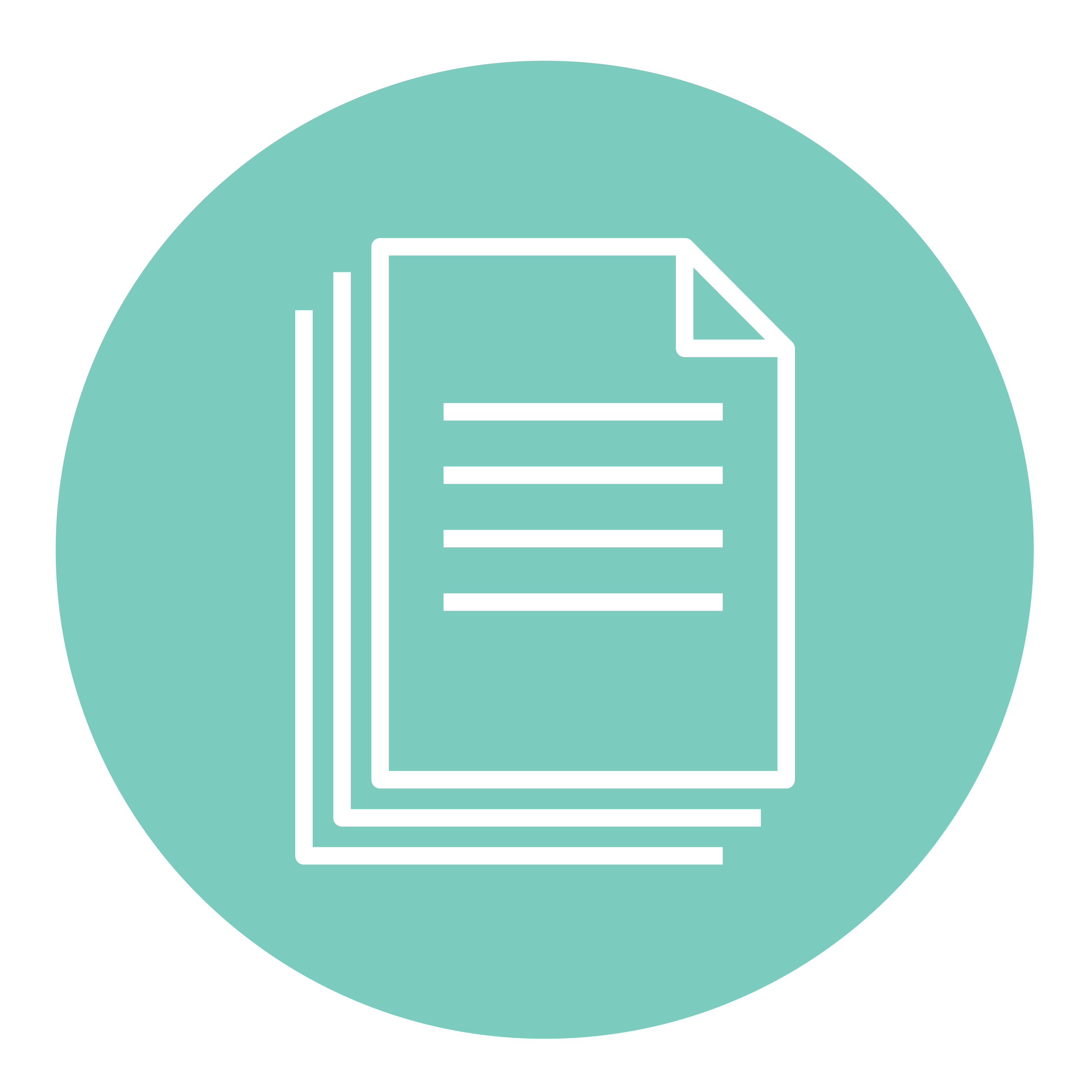 Icon of paper documents